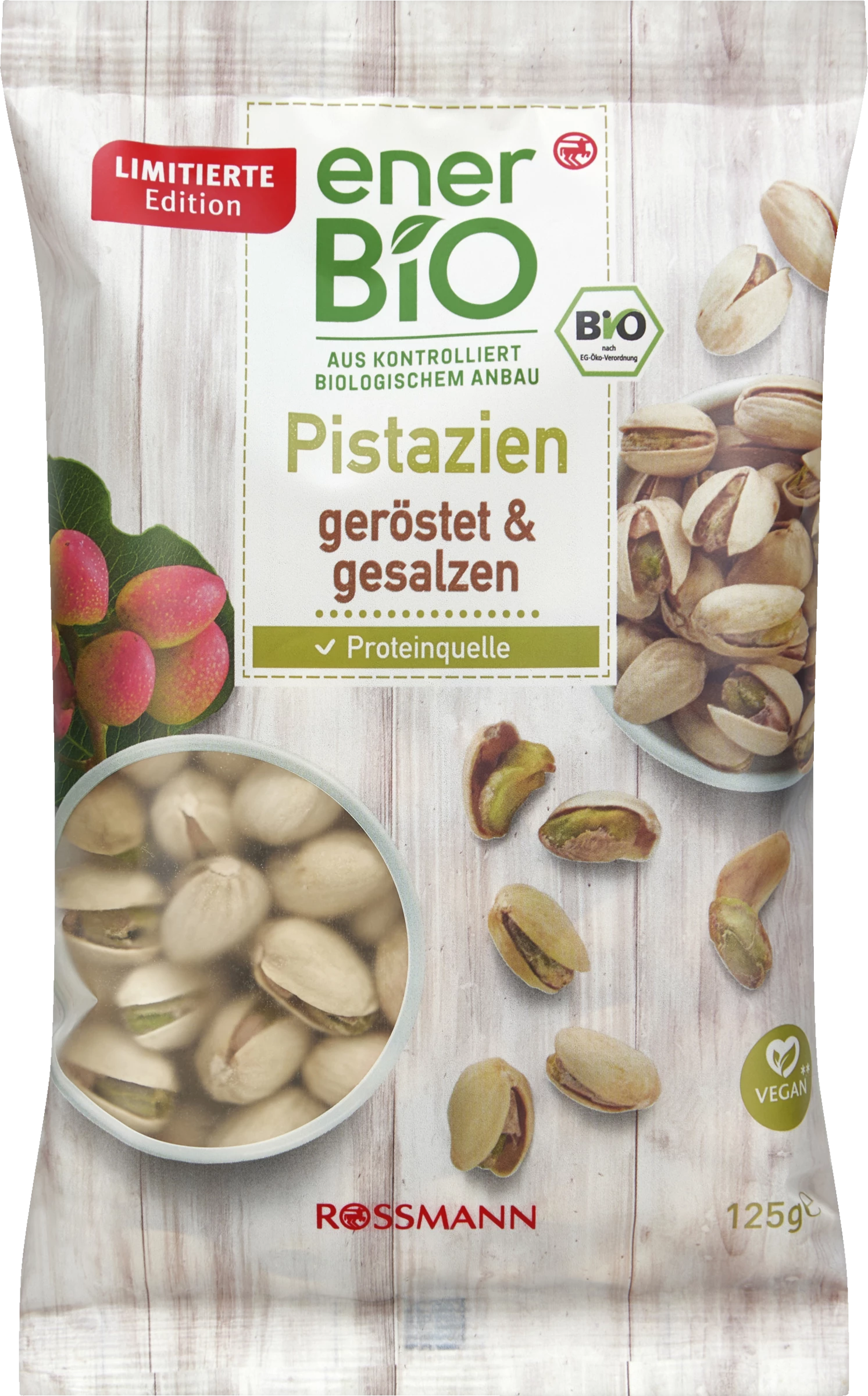EnerBiO Pistazien Geröstet & Gesalzen 3 EnerBiO Pistazien Geröstet & Gesalzen