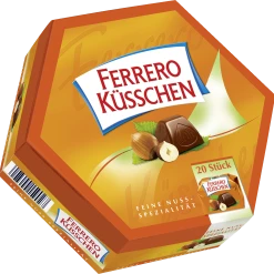 Ferrero Küsschen Nusspralinen-Spezialität, 20 Stück