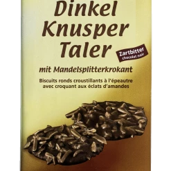 Alnatura Bio Dinkel Knusper Taler Zartbitter