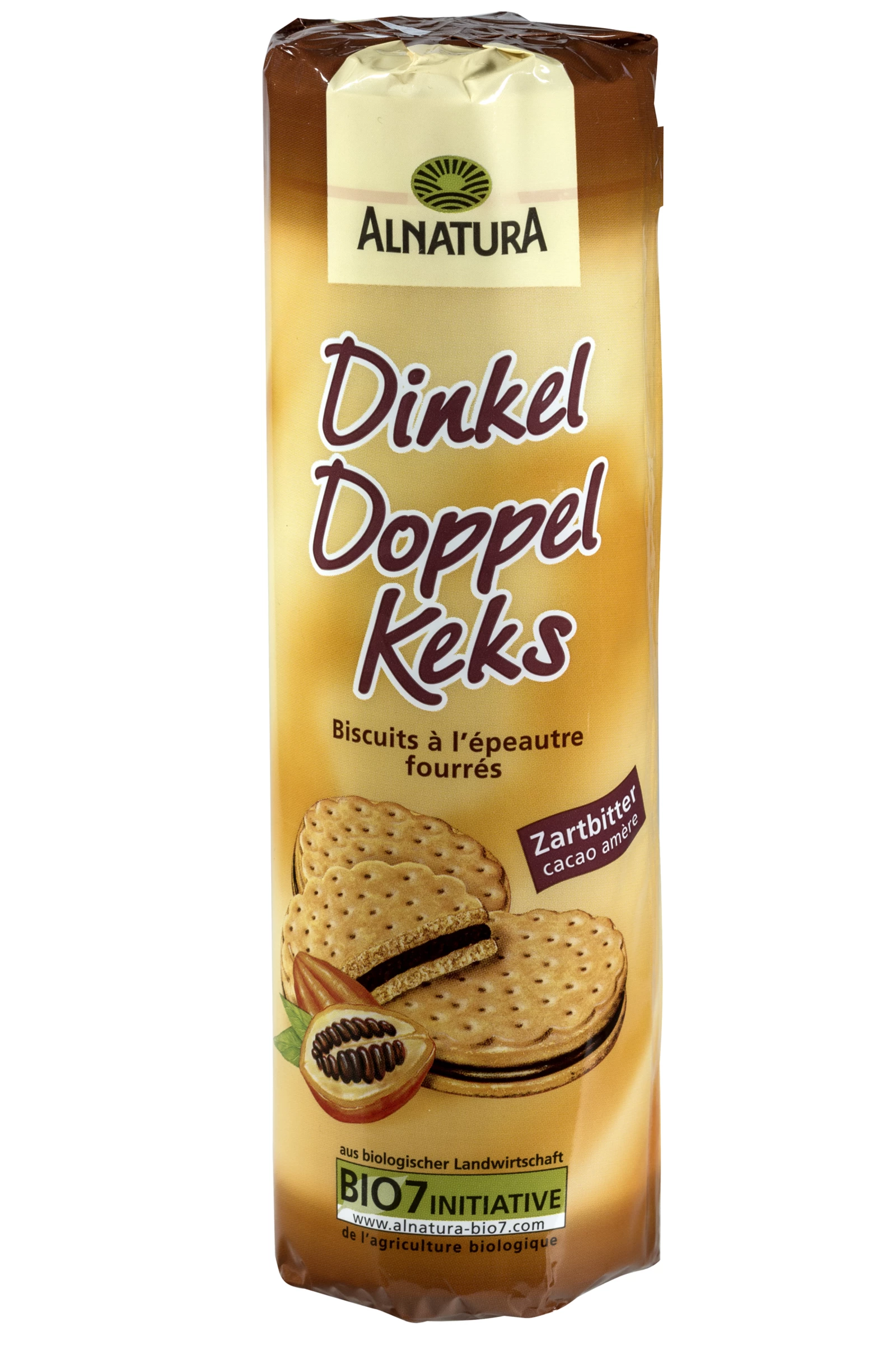 Alnatura Bio Dinkel Doppelkeks Zartbitter 3 Alnatura Bio Dinkel Doppelkeks Zartbitter