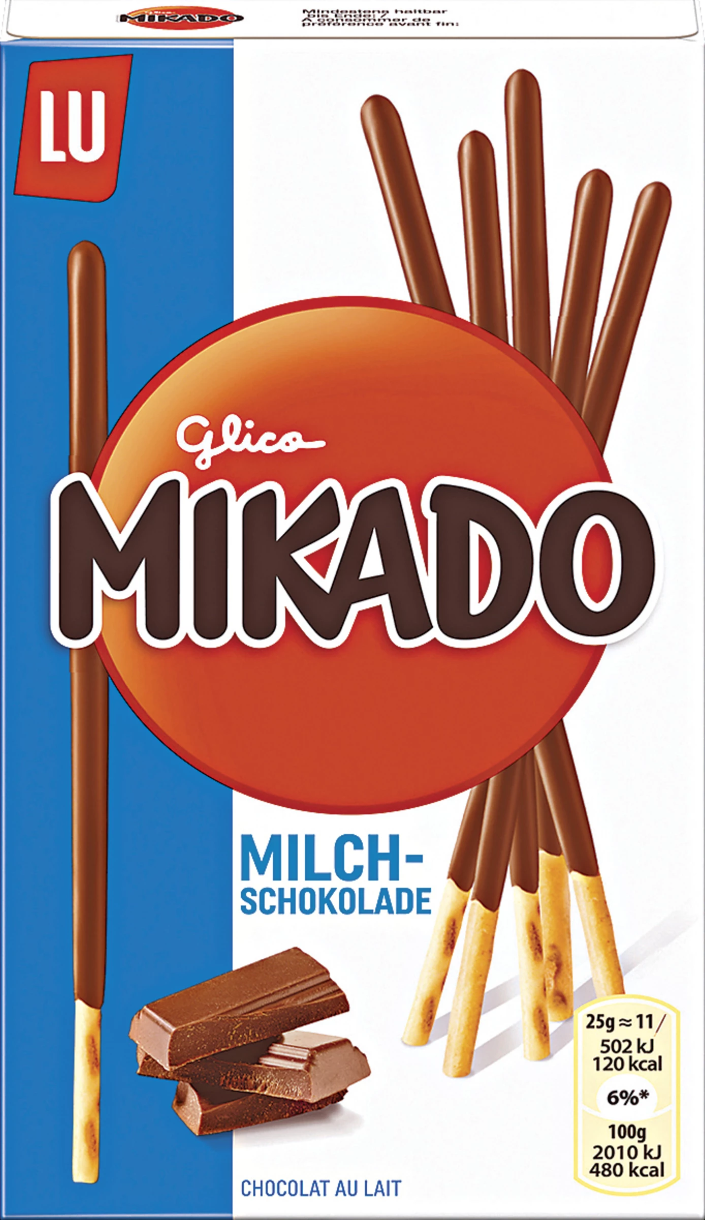 Glico Mikado Milchschokolade 3 Glico Mikado Milchschokolade