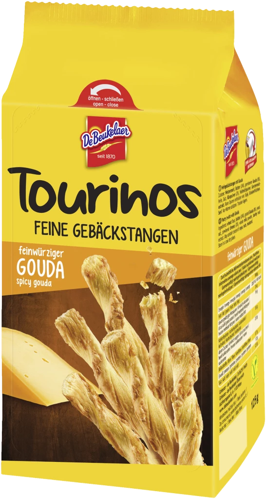 De Beukelaer Tourinos Feine Gebäckstangen Feinwürziger Gouda 3 De Beukelaer Tourinos Feine Gebäckstangen Feinwürziger Gouda