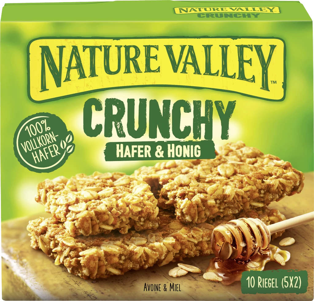 Nature Valley Crunchy Müsliriegel Hafer & Honig 3 Nature Valley Crunchy Müsliriegel Hafer & Honig