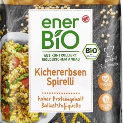 EnerBiO Kichererbsen Spirelli