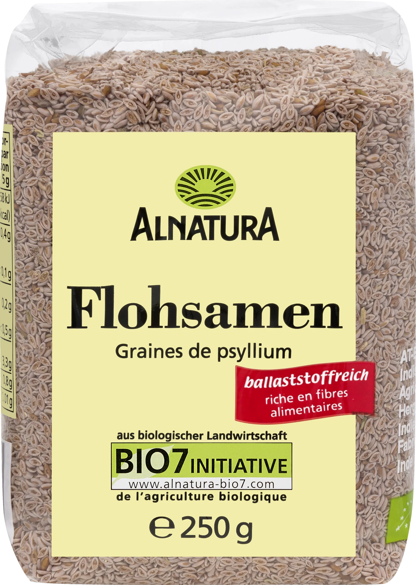 Alnatura Bio Flohsamen 3 Alnatura Bio Flohsamen