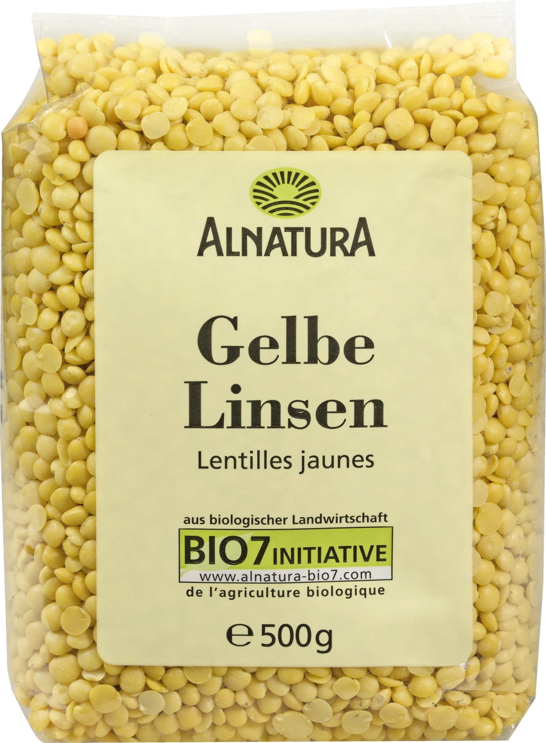 Alnatura Bio Gelbe Linsen 3 Alnatura Bio Gelbe Linsen