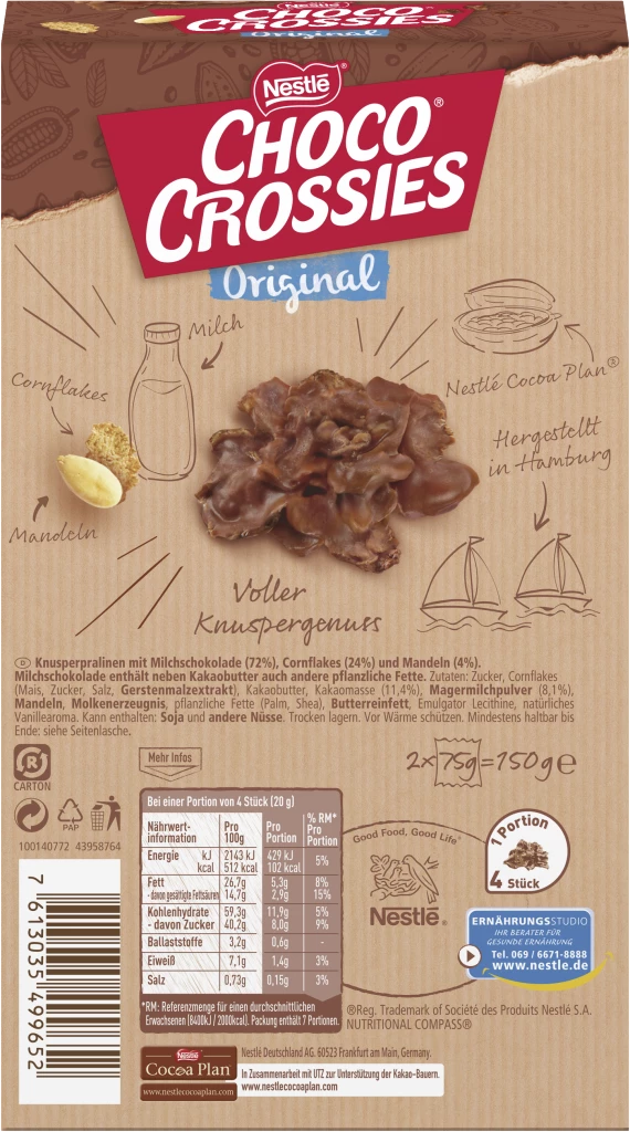 Choco Crossies Original 4 Choco Crossies Original - Image 2