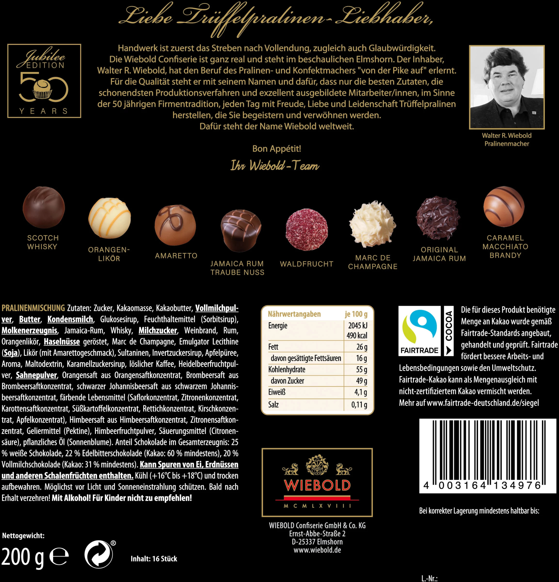 Wiebold Meisterliche Confiserie Trüffel 4 Wiebold Meisterliche Confiserie Trüffel - Image 2