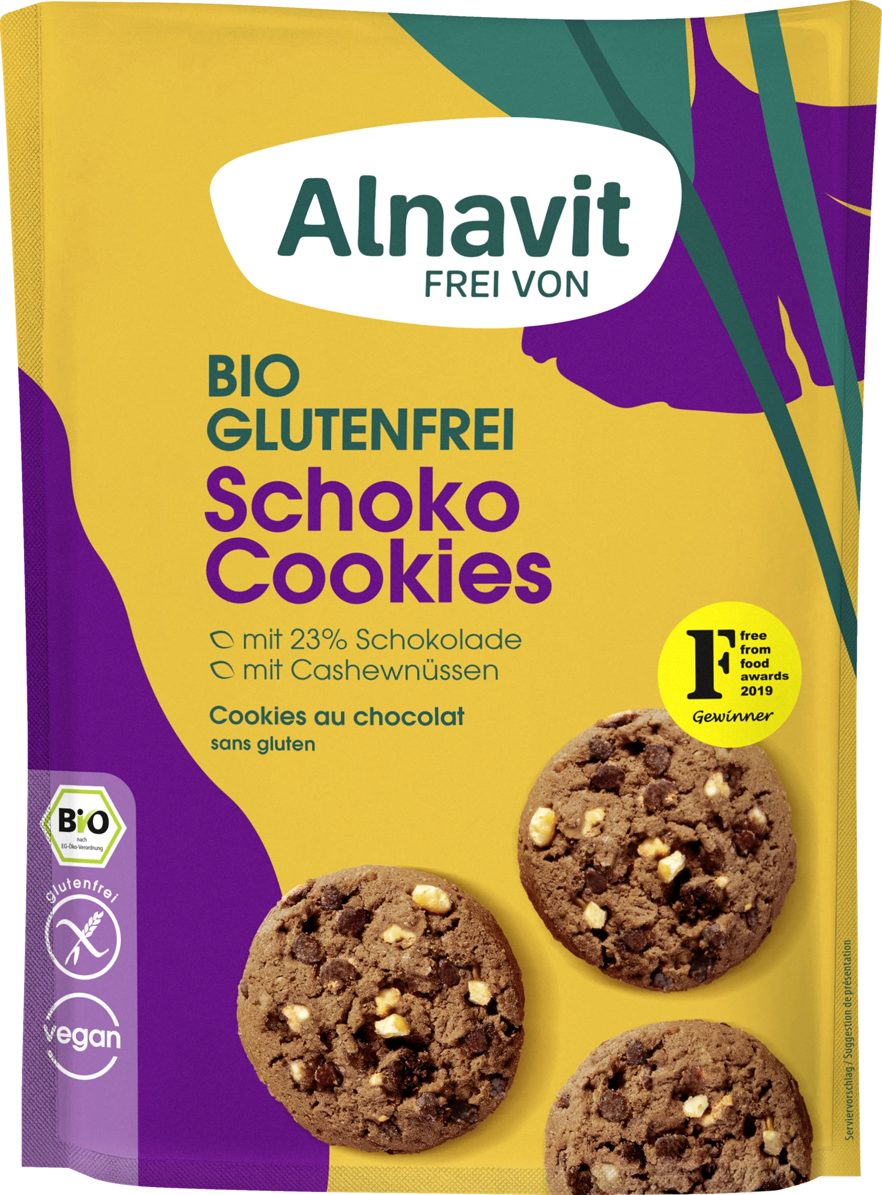 Alnavit Bio Schoko Cookies 3 Alnavit Bio Schoko Cookies