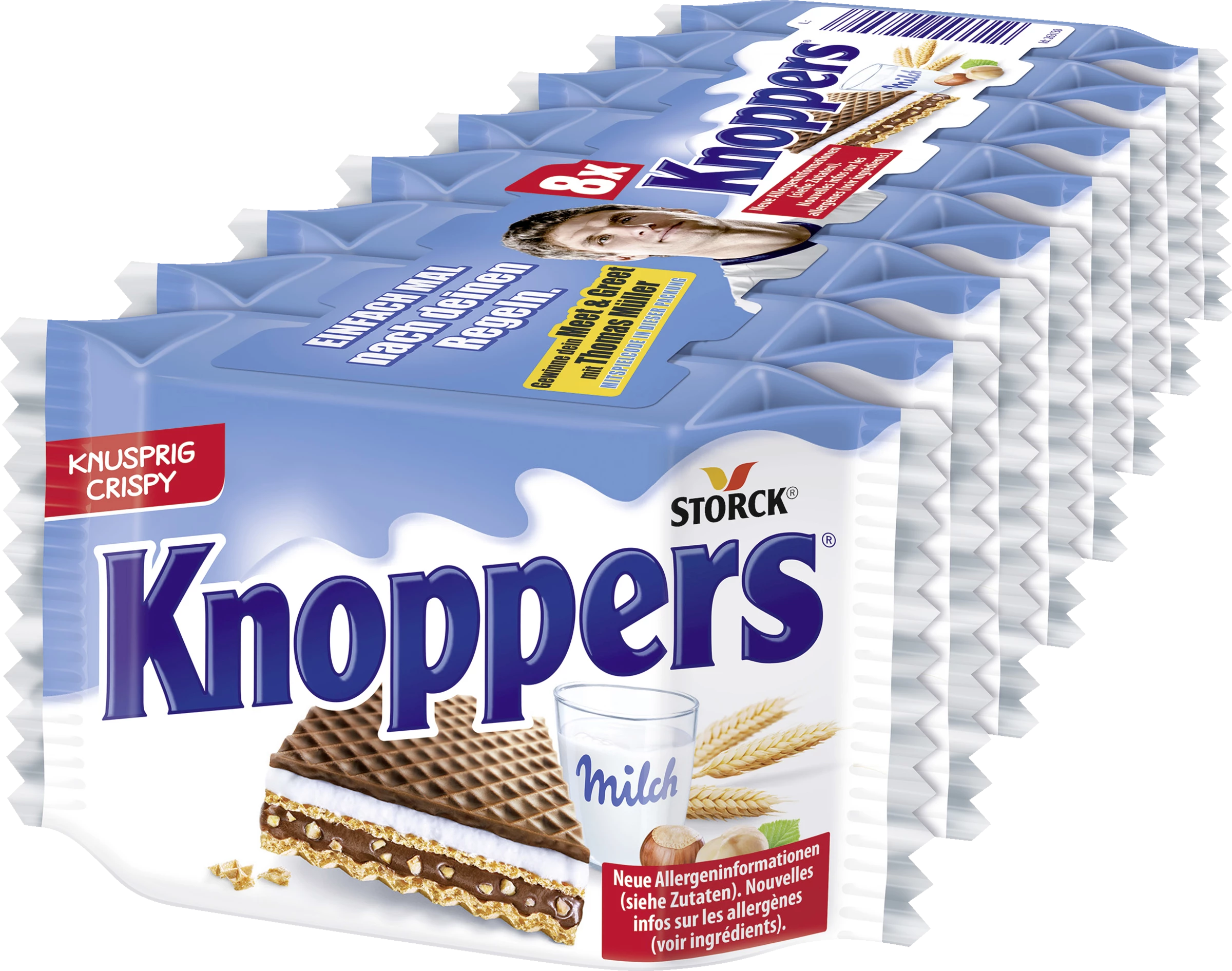 Knoppers 8er Packung 3 Knoppers 8er Packung