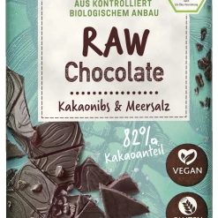EnerBiO Raw Chocolate Kakaonibs & Meersalz