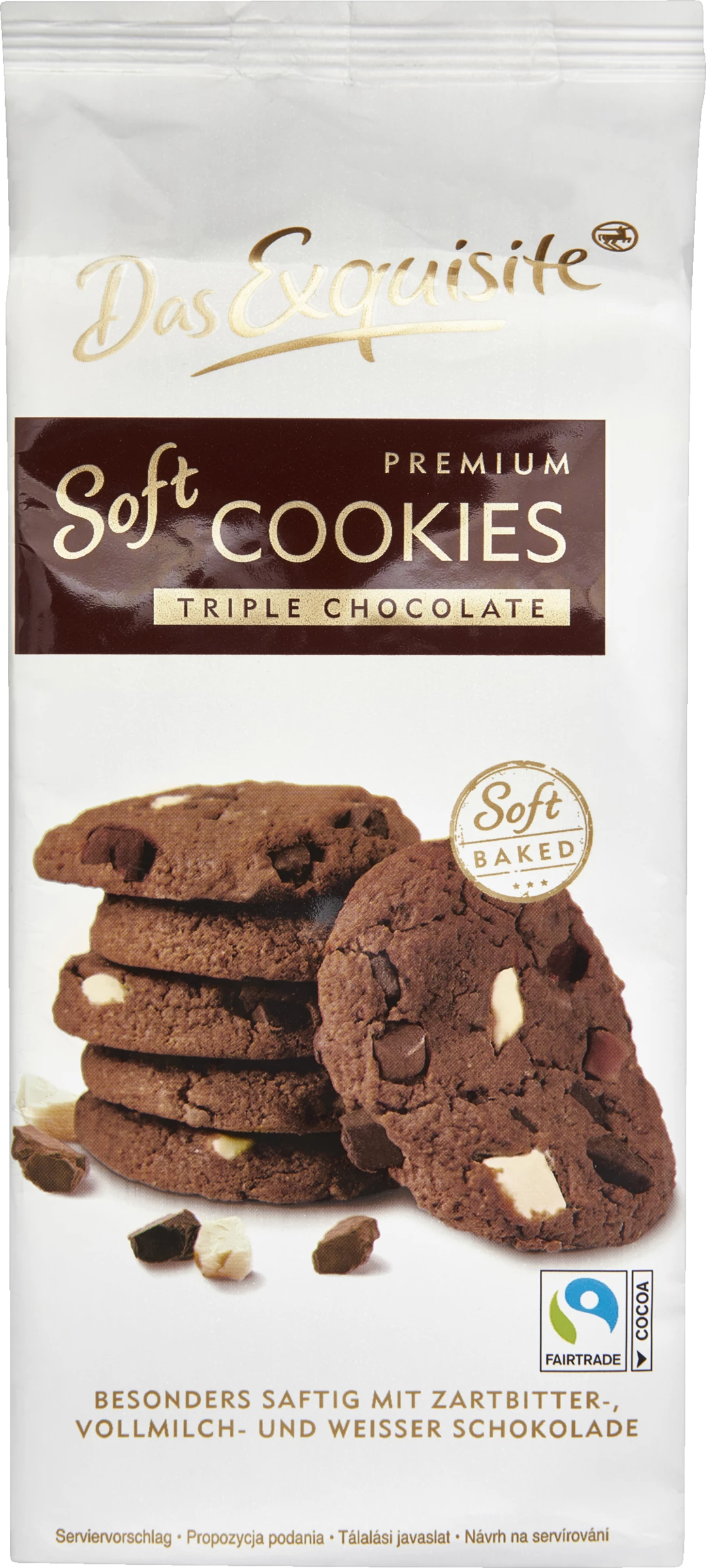 Das Exquisite Premium Soft Cookies Triple Chocolate 3 Das Exquisite Premium Soft Cookies Triple Chocolate
