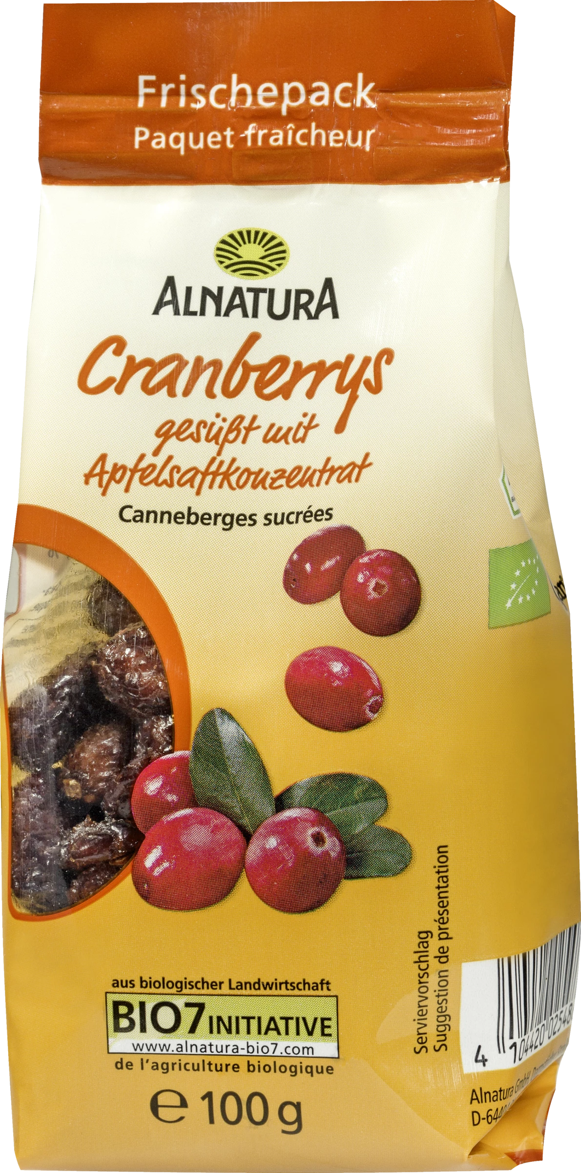 Alnatura Bio Cranberrys 3 Alnatura Bio Cranberrys