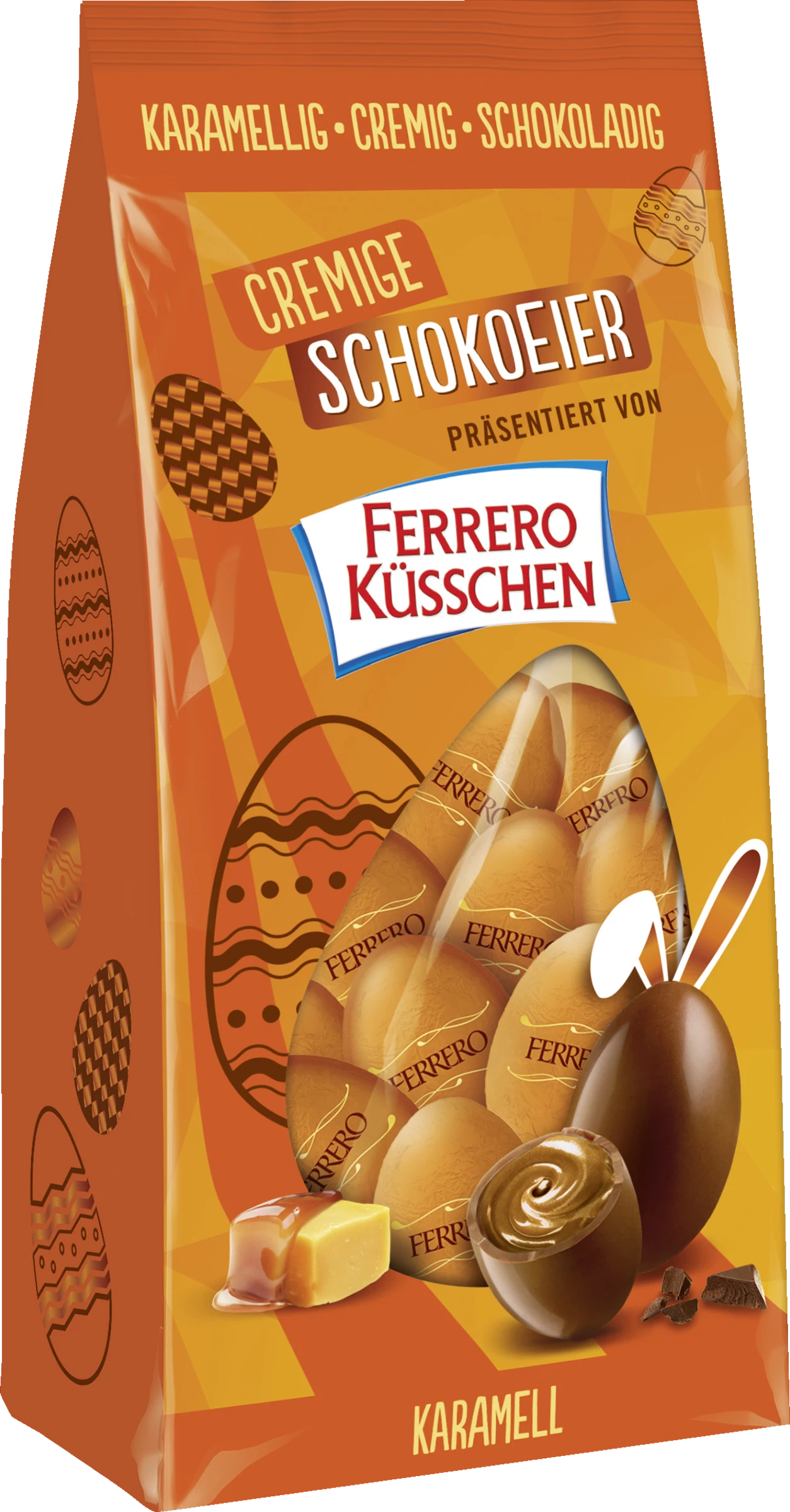 Ferrero Cremige Schokoeier Karamell 3 Ferrero Cremige Schokoeier Karamell