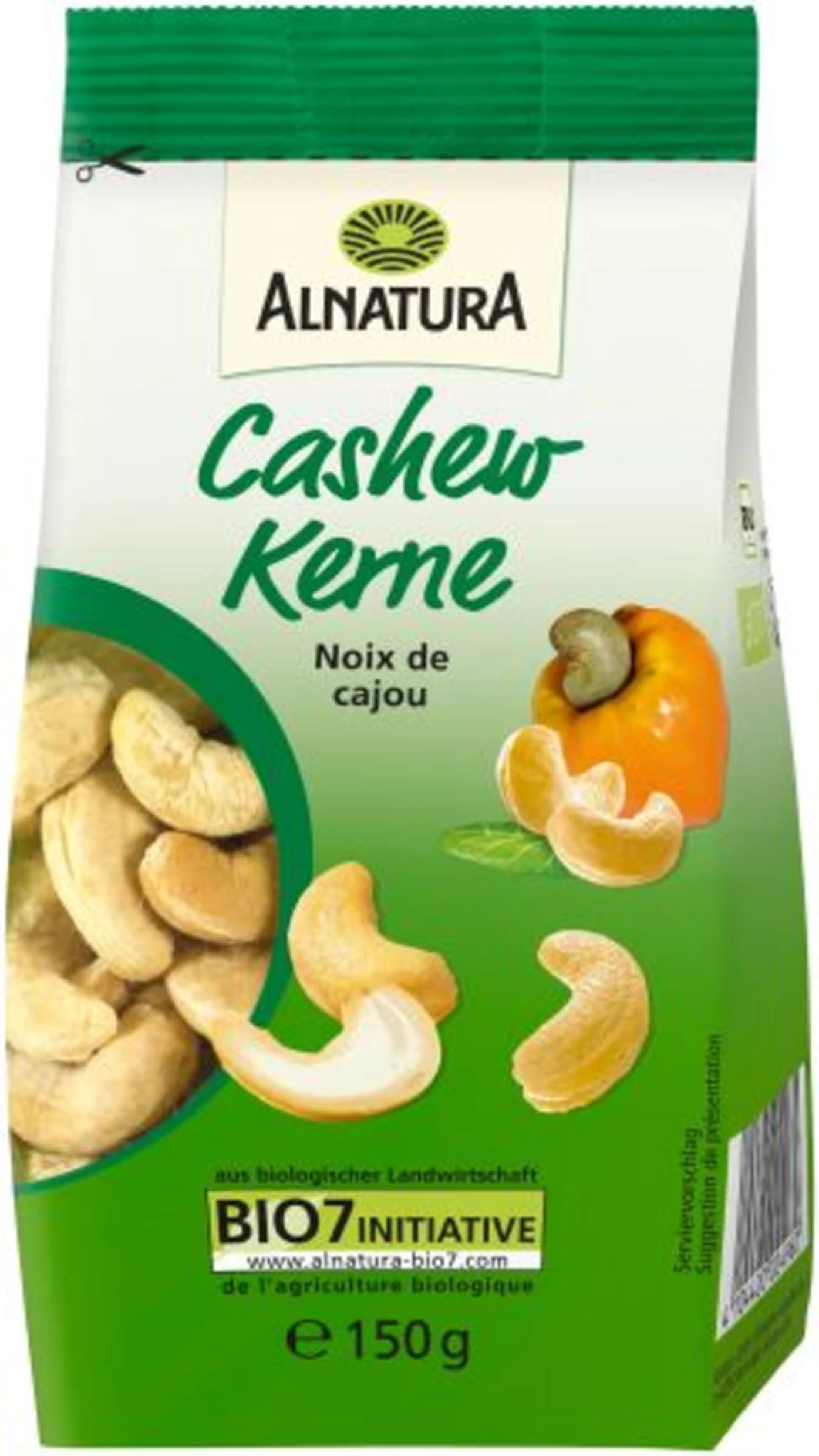 Alnatura Bio Cashewkerne 3 Alnatura Bio Cashewkerne