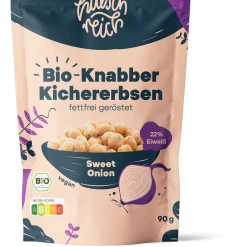 Hülsenreich Bio Knabber-Kichererbsen Sweet Onion