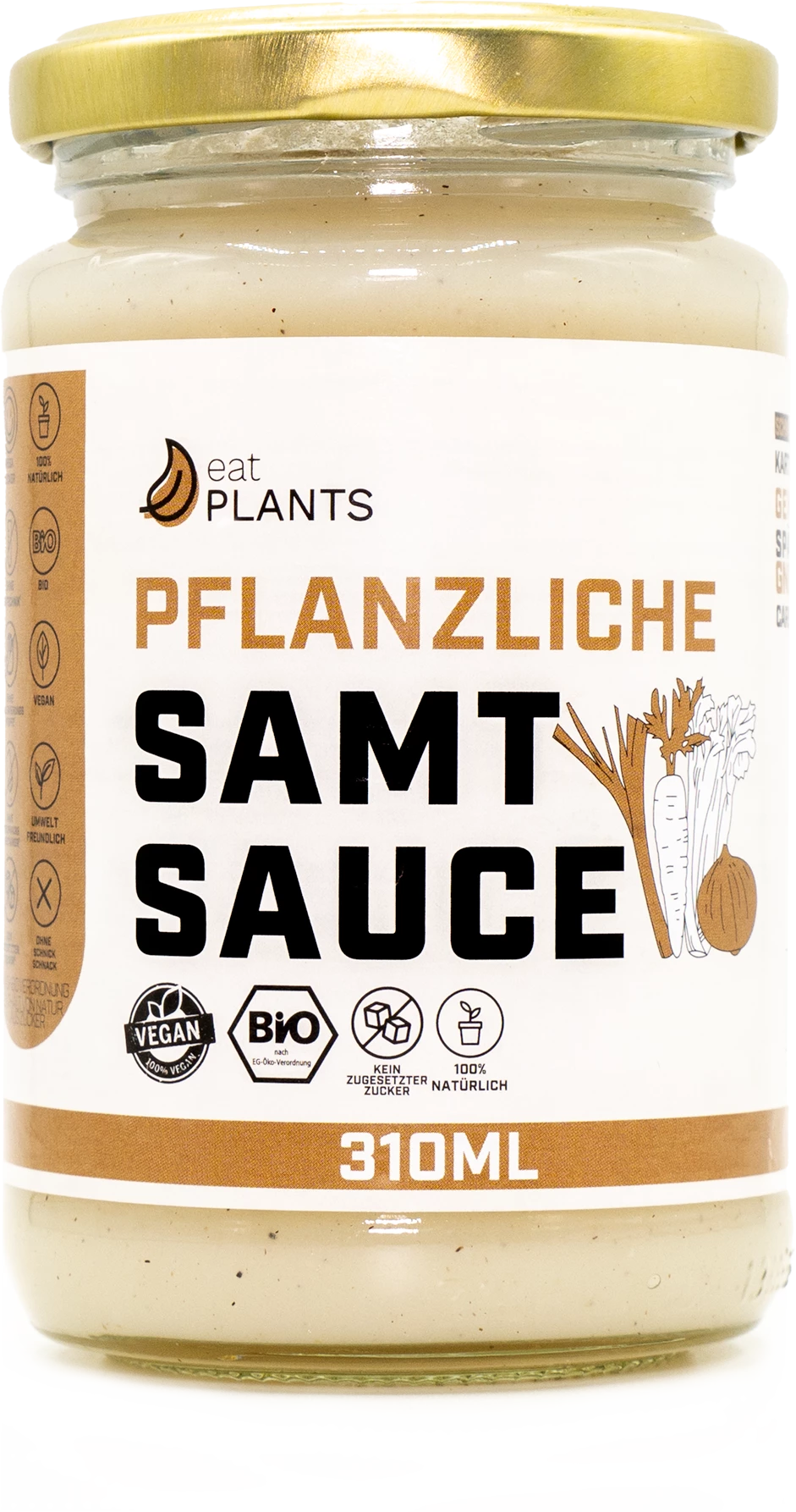 EatPLANTS Bio Pflanzliche Samtsauce 3 EatPLANTS Bio Pflanzliche Samtsauce