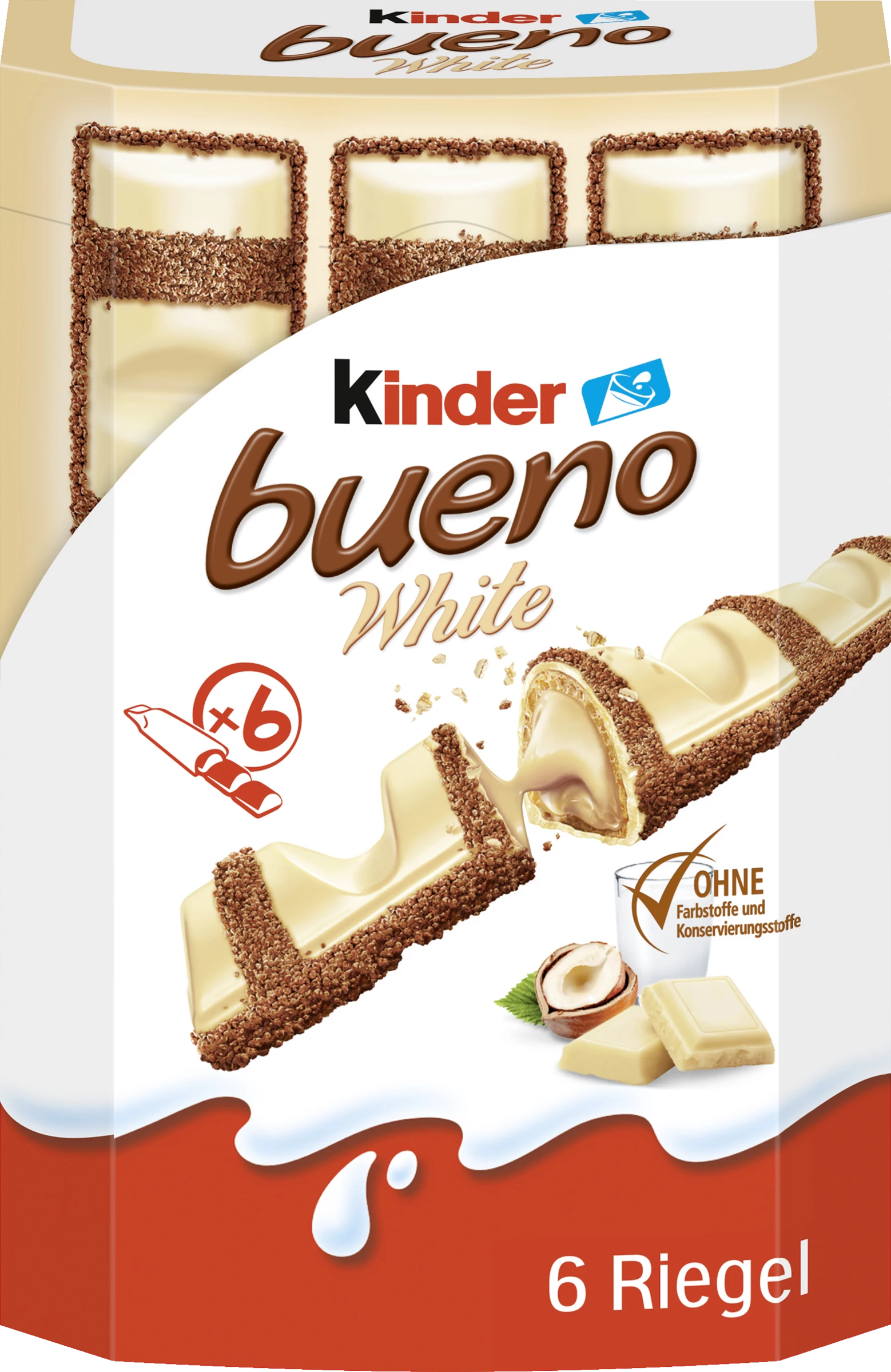 Ferrero Kinder Bueno White 3 Ferrero Kinder Bueno White