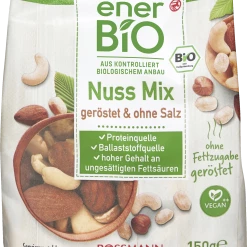 EnerBiO Nuss Mix Geröstet & Ohne Salz