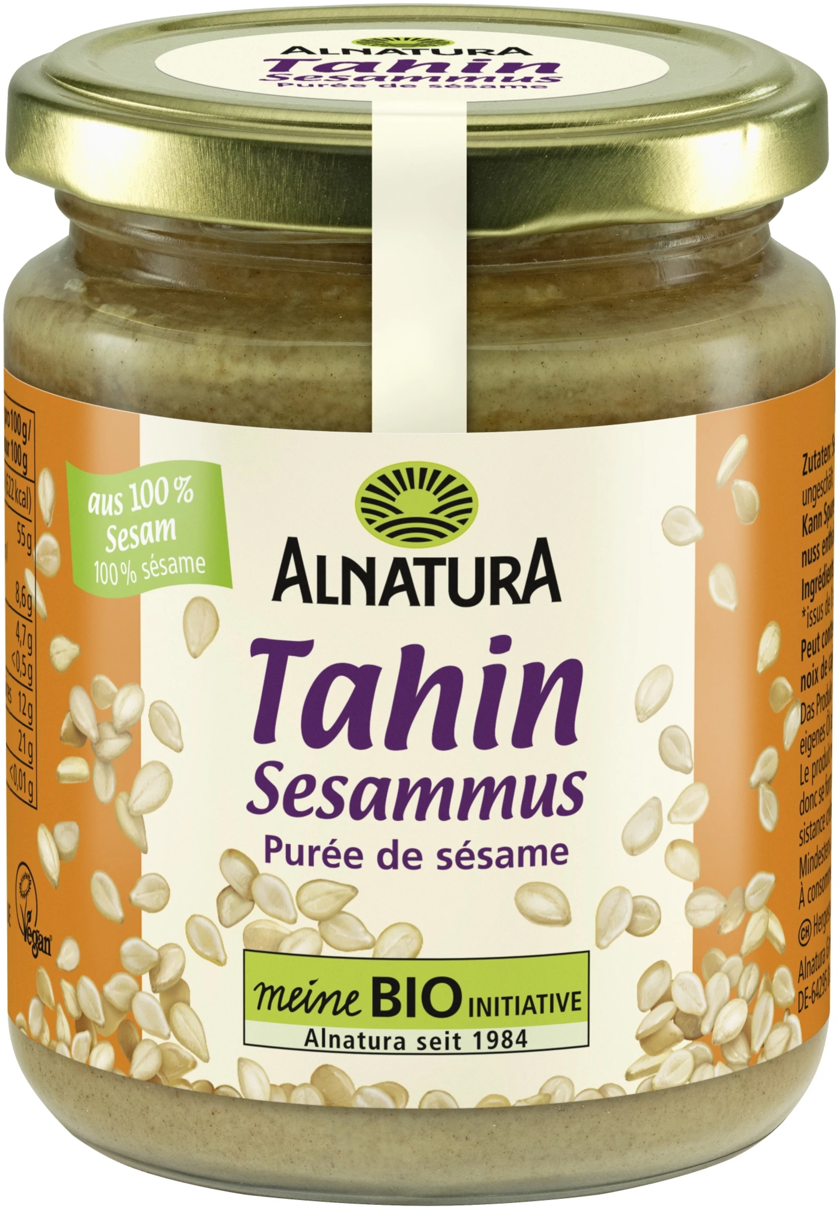 Alnatura Bio Tahin Sesammus 3 Alnatura Bio Tahin Sesammus