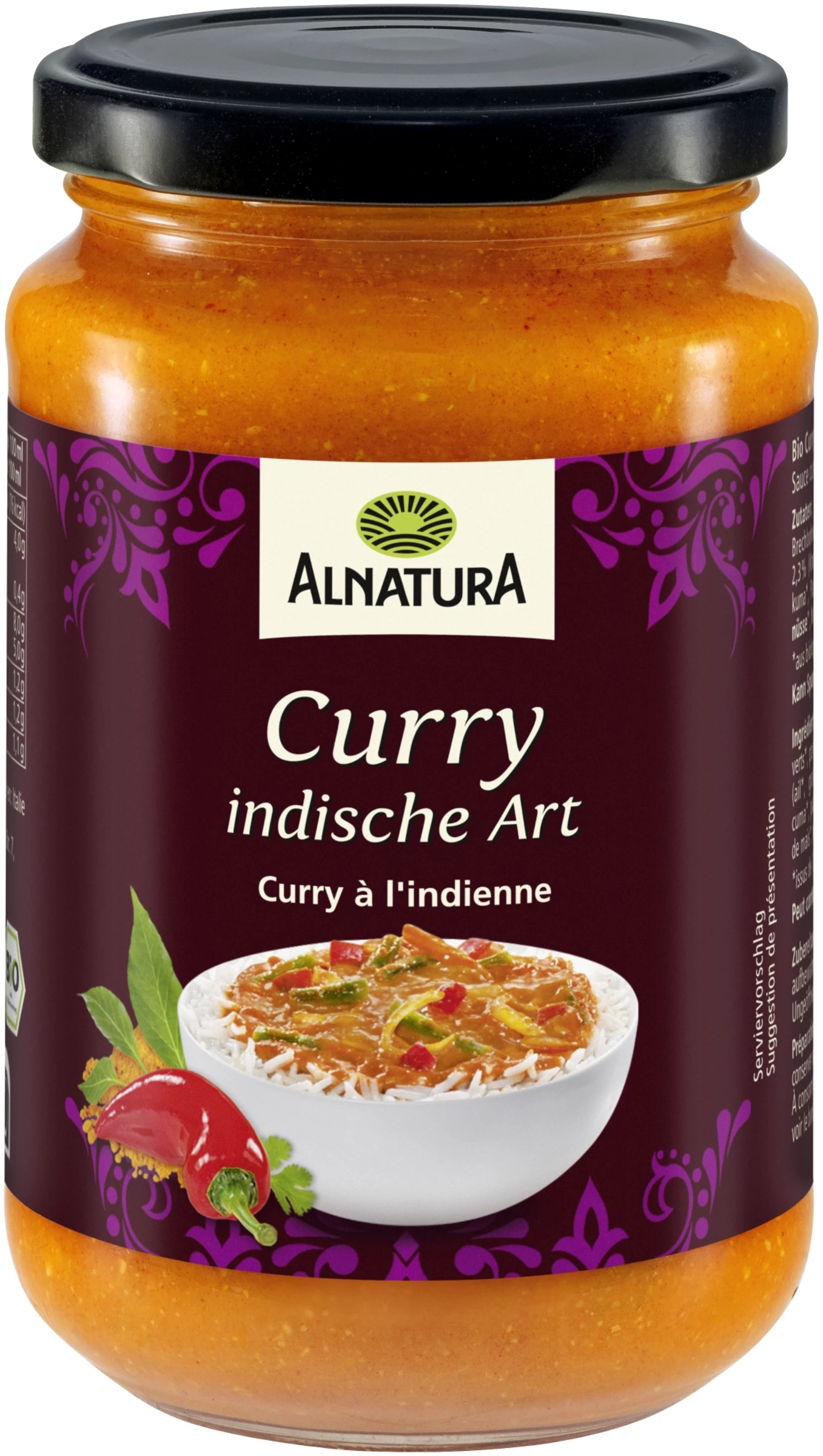 Alnatura Bio Curry Indische Art 3 Alnatura Bio Curry Indische Art