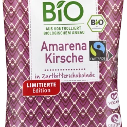 EnerBiO Amarena-Kirsche In Zartbitter In Zartbitterschokolade