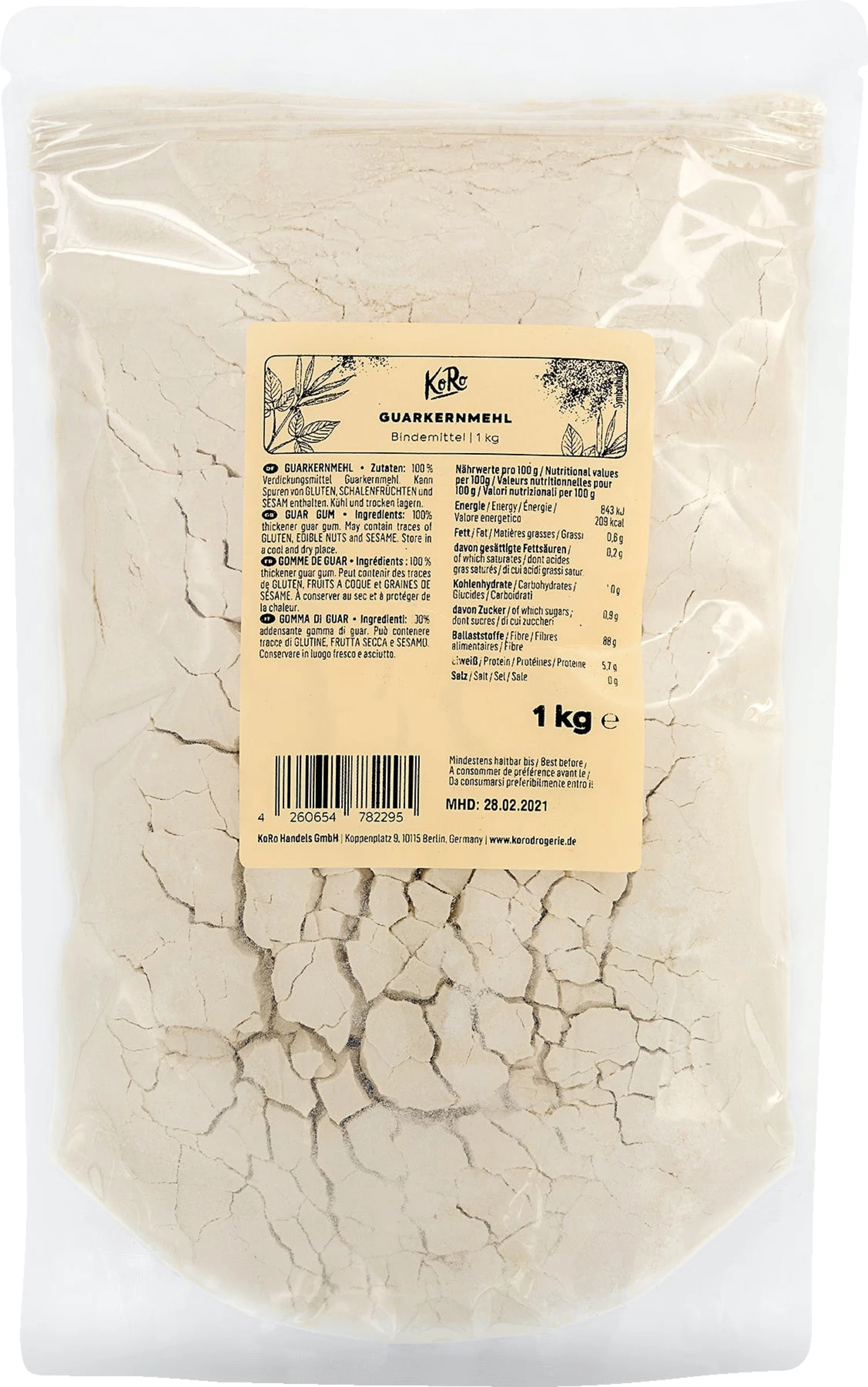 KoRo Guarkernmehl 3 KoRo Guarkernmehl