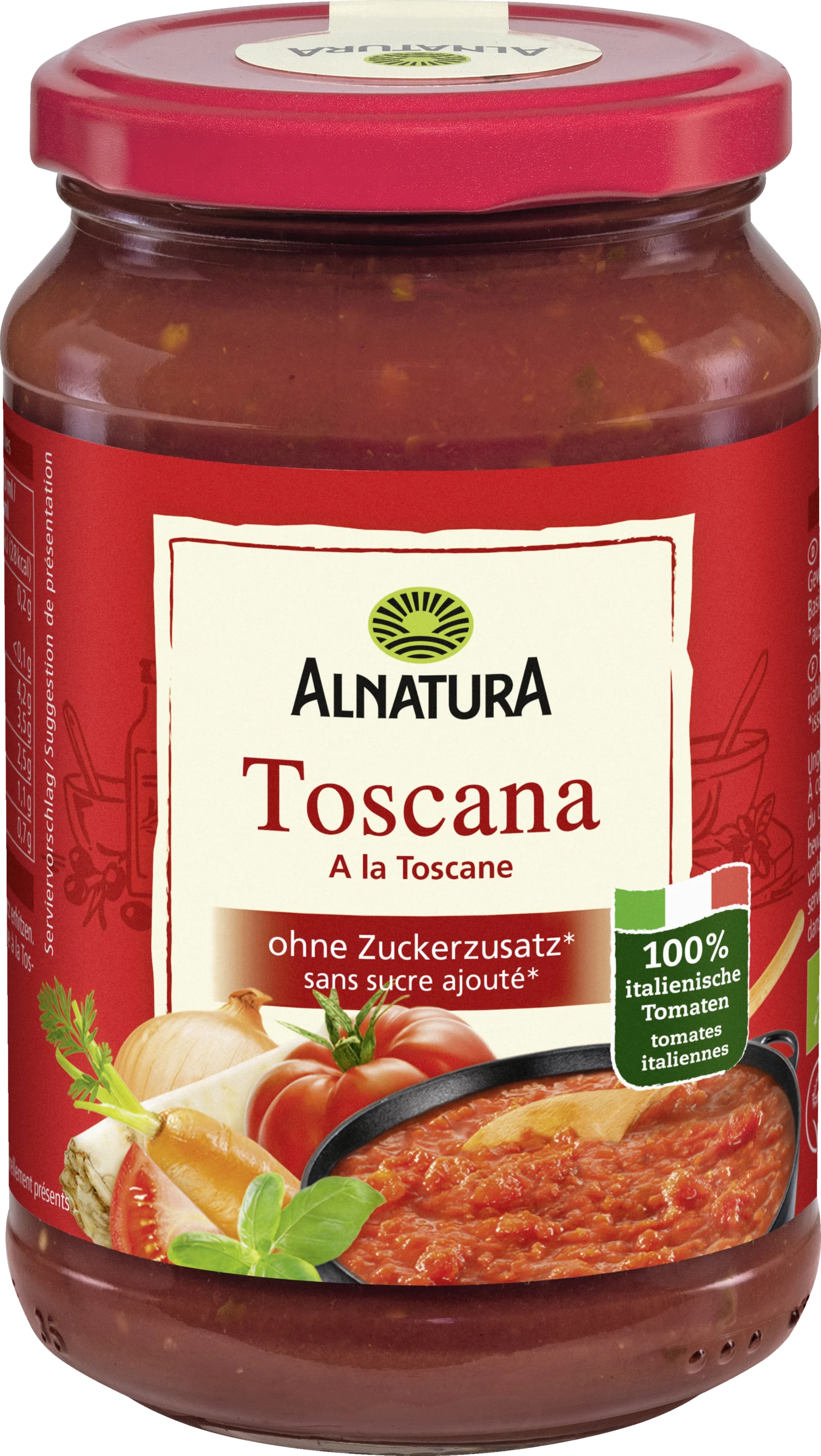 Alnatura Bio Tomatensauce Toscana 3 Alnatura Bio Tomatensauce Toscana