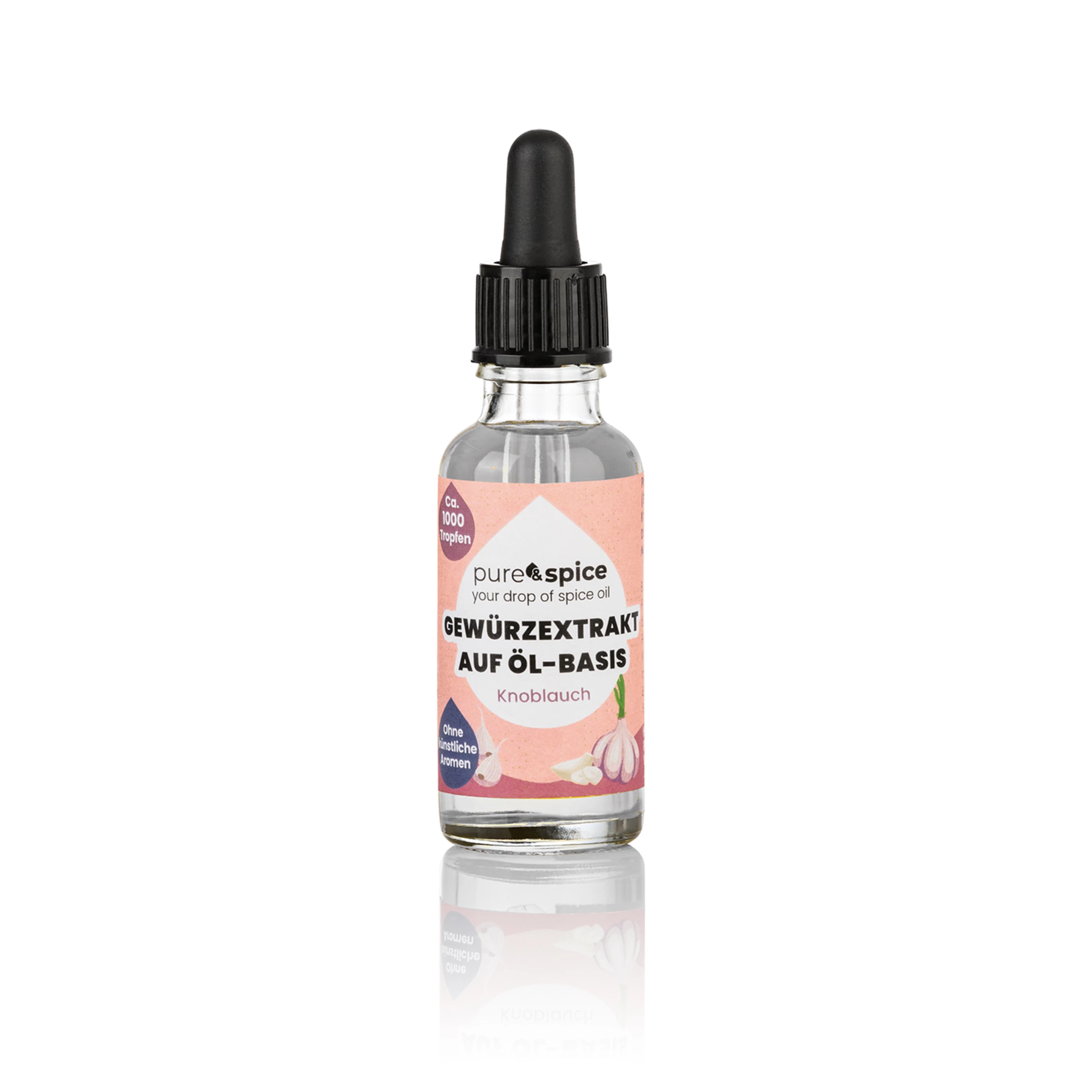 Pure & Spice - Your Drop Of Spice Oil Gewürzextrakt Knoblauch 3 Pure & Spice - Your Drop Of Spice Oil Gewürzextrakt Knoblauch