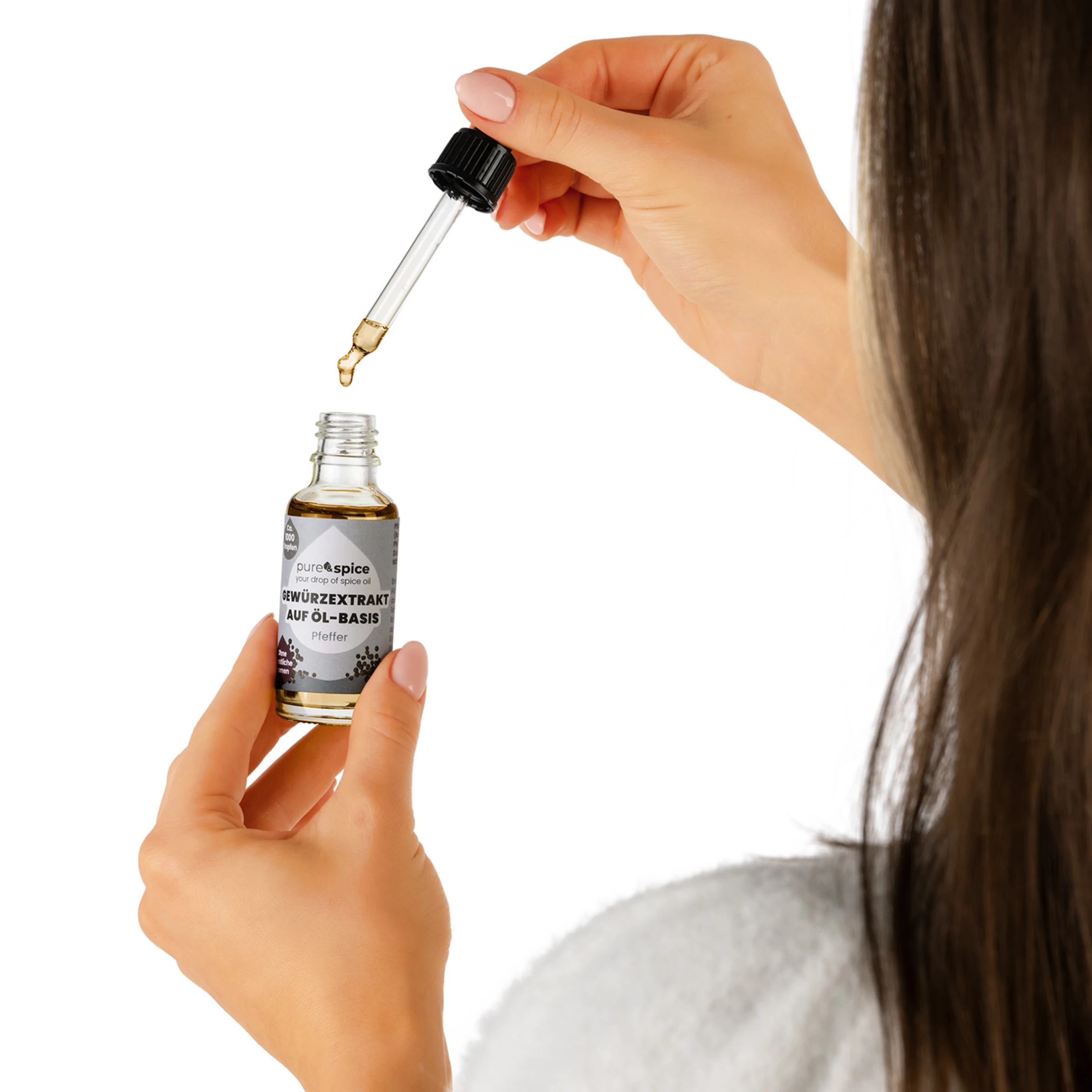 Pure & Spice - Your Drop Of Spice Oil Gewürzextrakt Pfeffer 5 Pure & Spice - Your Drop Of Spice Oil Gewürzextrakt Pfeffer – Bild 3