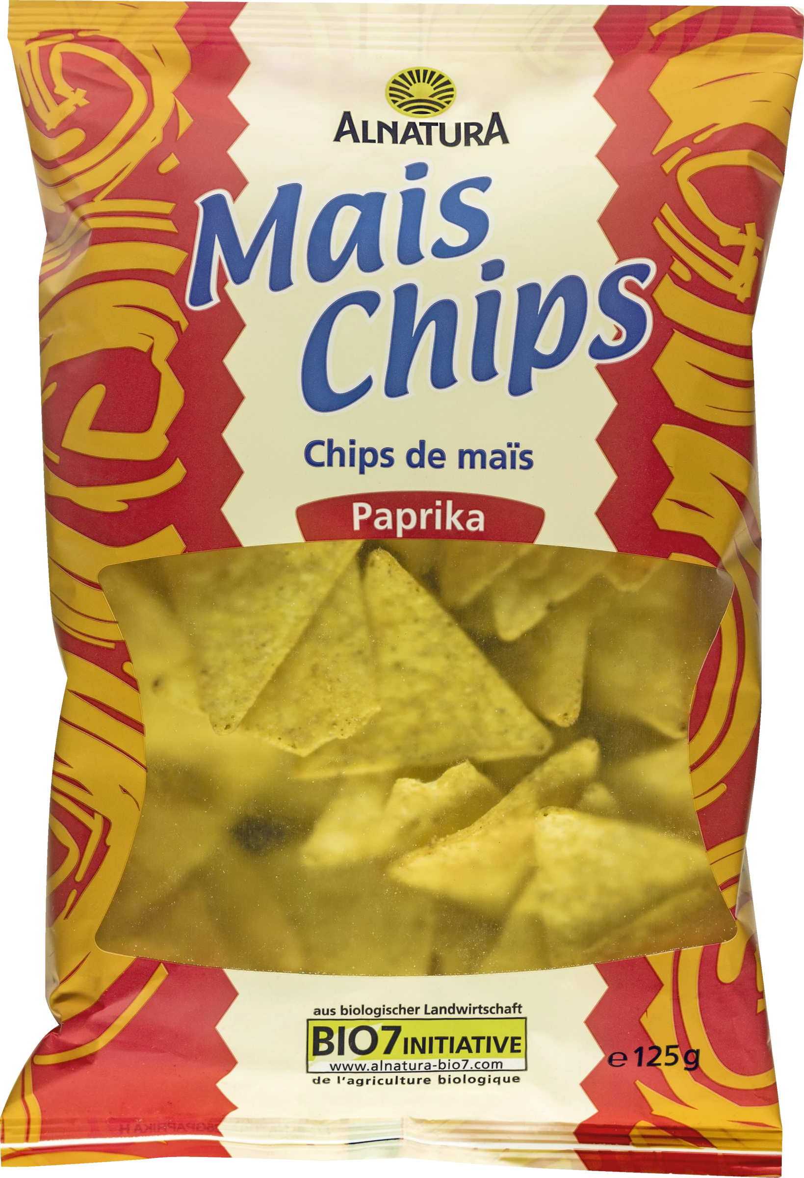 Alnatura Bio Mais Chips Paprika 3 Alnatura Bio Mais Chips Paprika