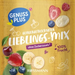 GENUSS PLUS Gefriergetrockneter Lieblings-Mix