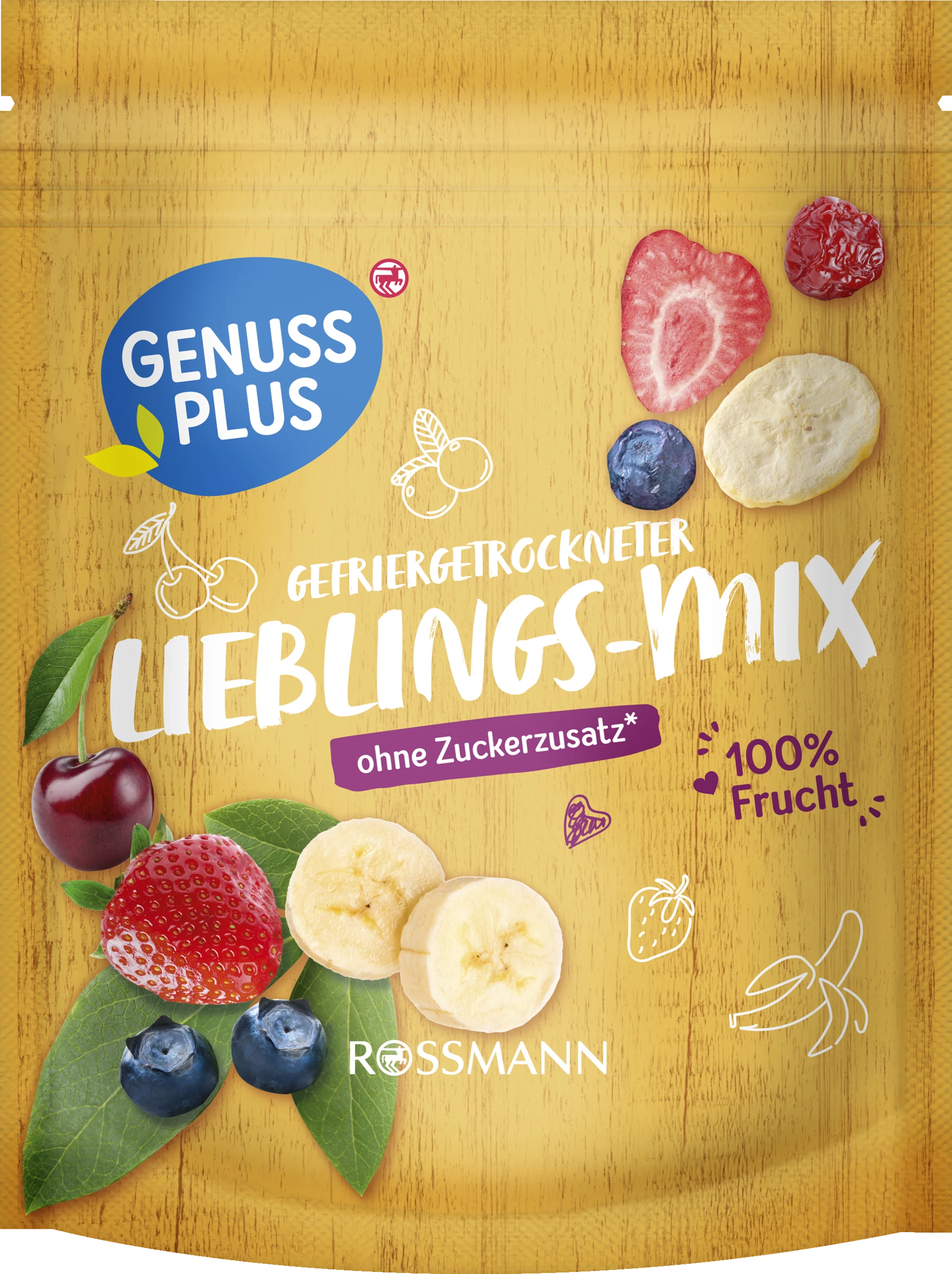 GENUSS PLUS Gefriergetrockneter Lieblings-Mix 3 GENUSS PLUS Gefriergetrockneter Lieblings-Mix